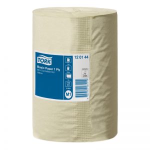 Rankšluostis ritinyje TORK UNIVERSAL M1, 120144, 1 sl., 20.5 cm x 115 m, geltona sp.