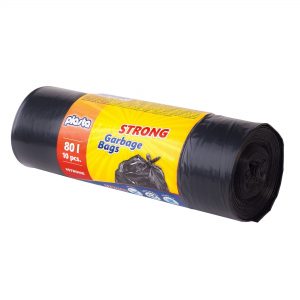 Šiukšlių maišai PLASTA 80L / 10 vnt.