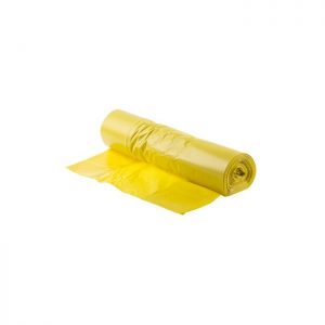 Šiukšlių maišai, Geltonos spalvos, 240L / 10 vnt,