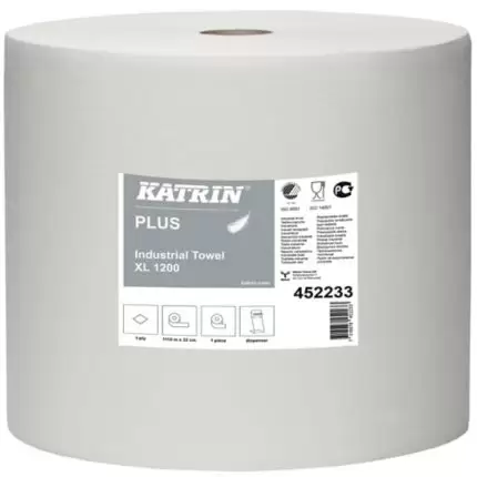 Pramoninis ruloninis rankšluostis "KATRIN Plus XL 1200" 452233