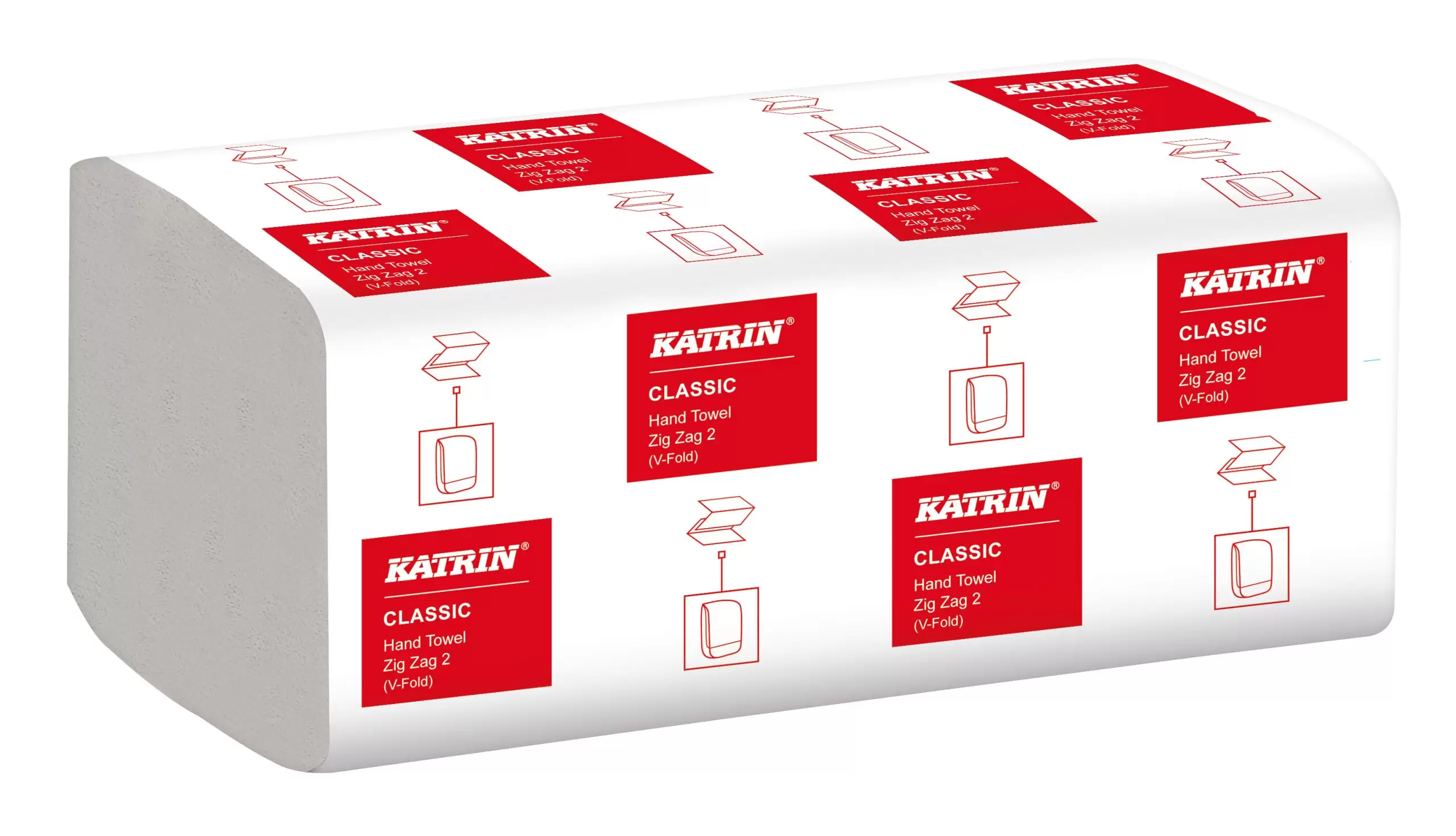 Rankšluostinės servetėlės „Katrin Classic Zig Zag 35298