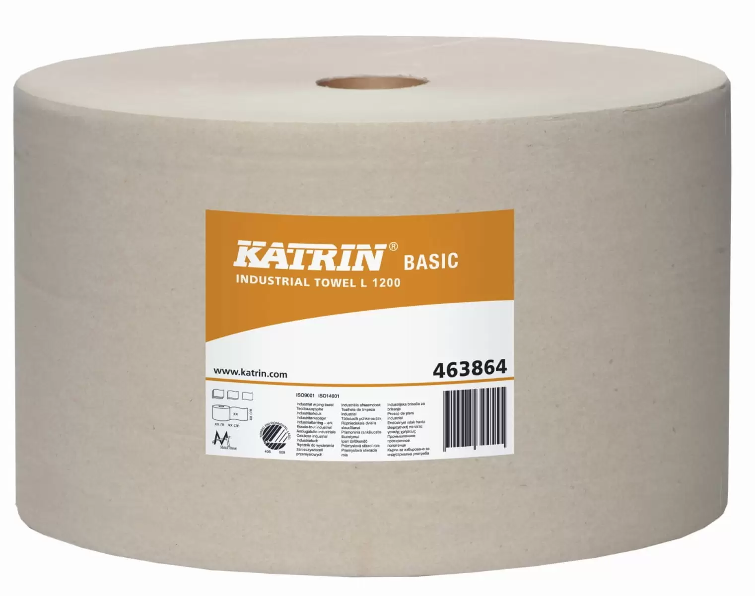 Pramoninis rankšluostis ritinyje „Katrin Basic L 1200“, 463864
