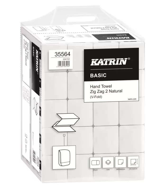 Rankšluostinės servetėlės „Katrin Basic Zig Zag 35564” - Image 2